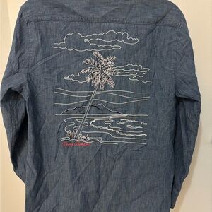 Tommy Bahama Women’s Chambray Palm Tree Shirt 🌴